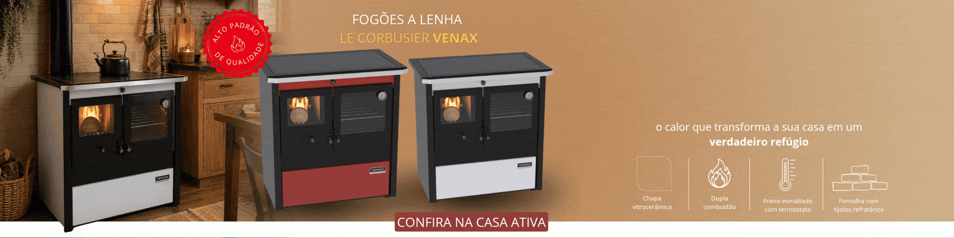 Banner fogões a lenha 2026