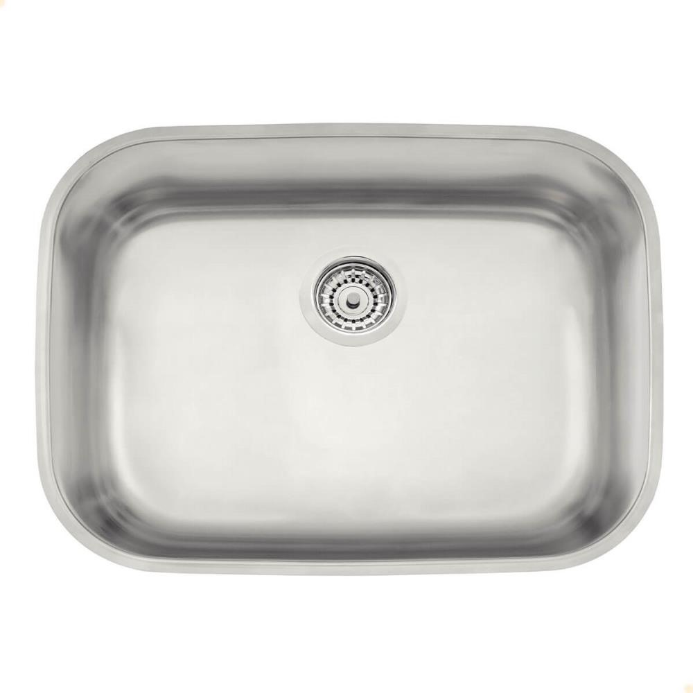 Cuba de Embutir Tramontina Lavínia 48 BL Prime Aço Inox Acetinado 48x34 cm com Válvula 94027102