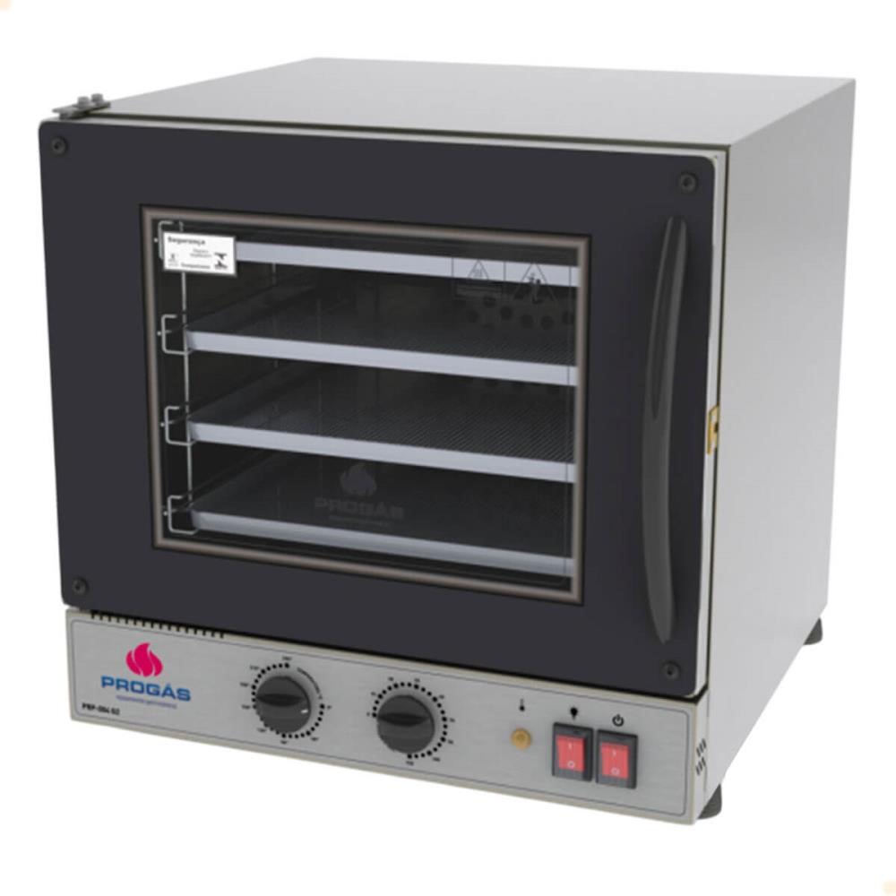 Forno Elétrico Progás Turbo Fast Oven Preto 4 Esteiras PRP-004 G2 220V P39305