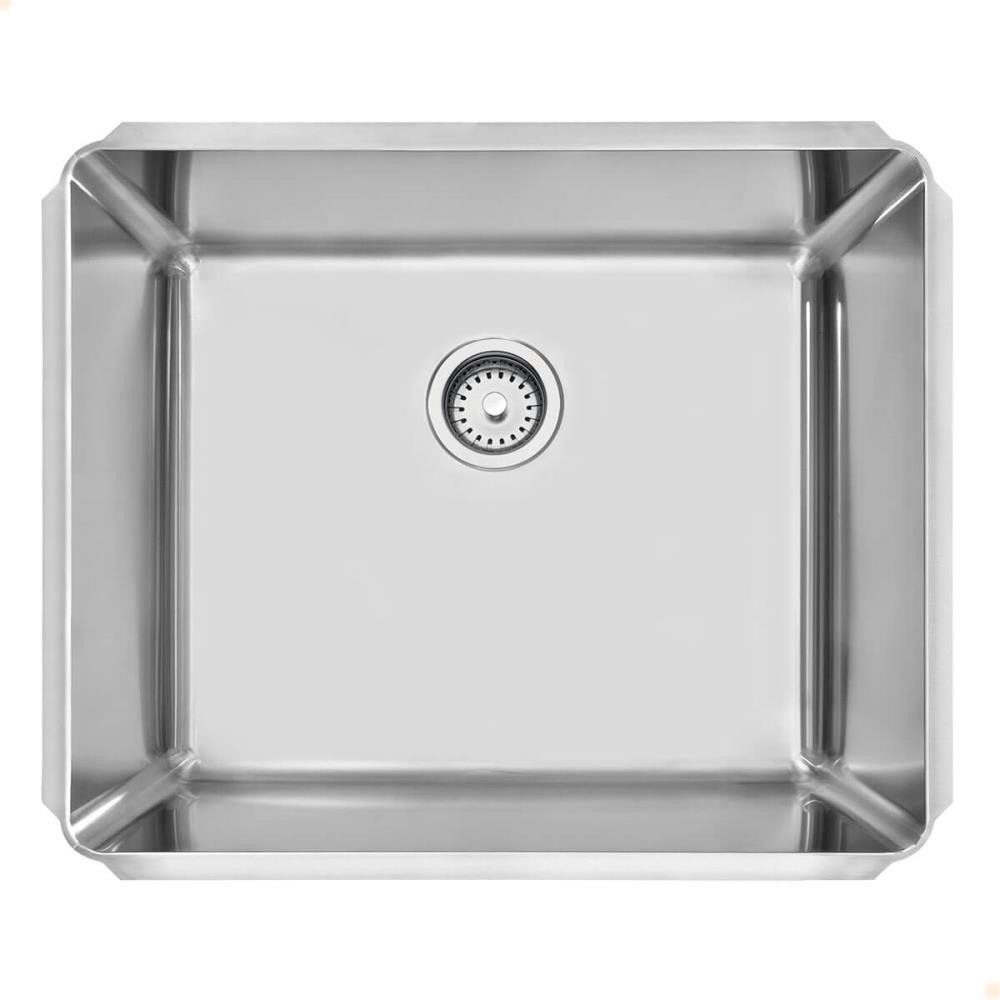 Cuba Profissional Tramontina Dritta Pro Inox Acabamento Scotch Brite 60x50 cm com Válvula 94094102