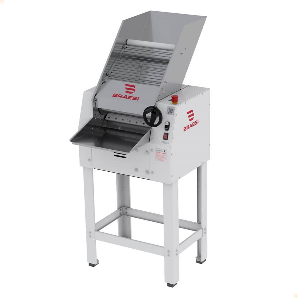 Cilindro Sovador Laminador Industrial Cbpi-40/1 G3 Com Pedestal Braesi Bivolt