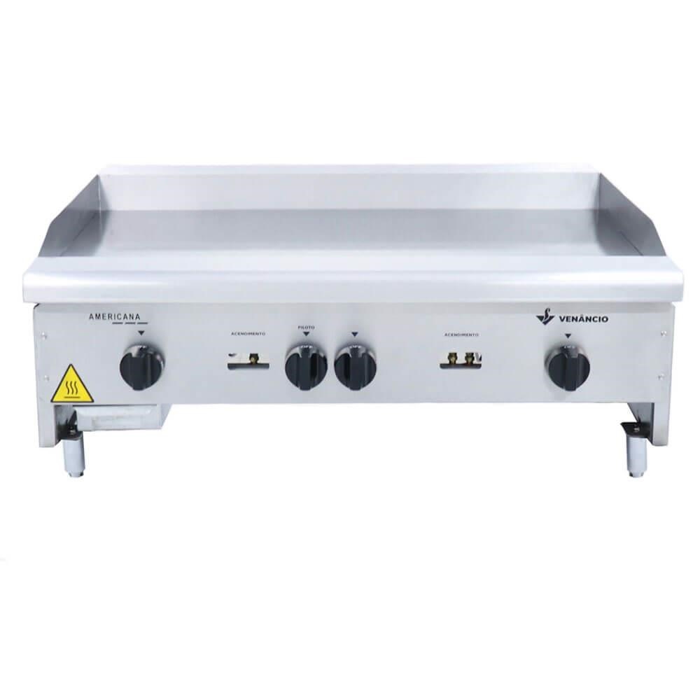 Chapa Venancio Americana em Aço Inox Chapa 8 mm em Aço Laminado Gás GLP - CG90 14162