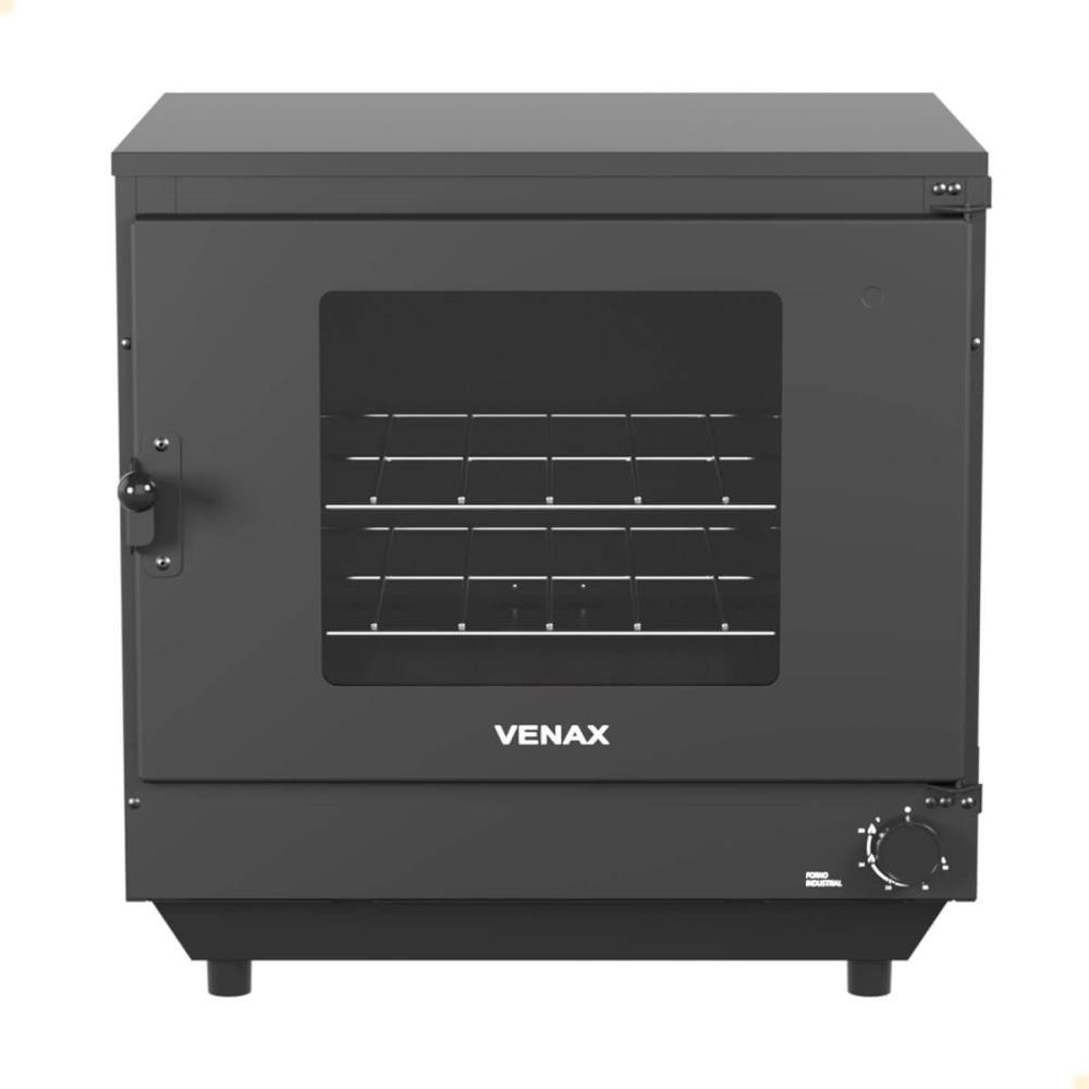 Forno a Gás Industrial Venax Fi 77L Bancada Preto Fosco Gás GLP 21384