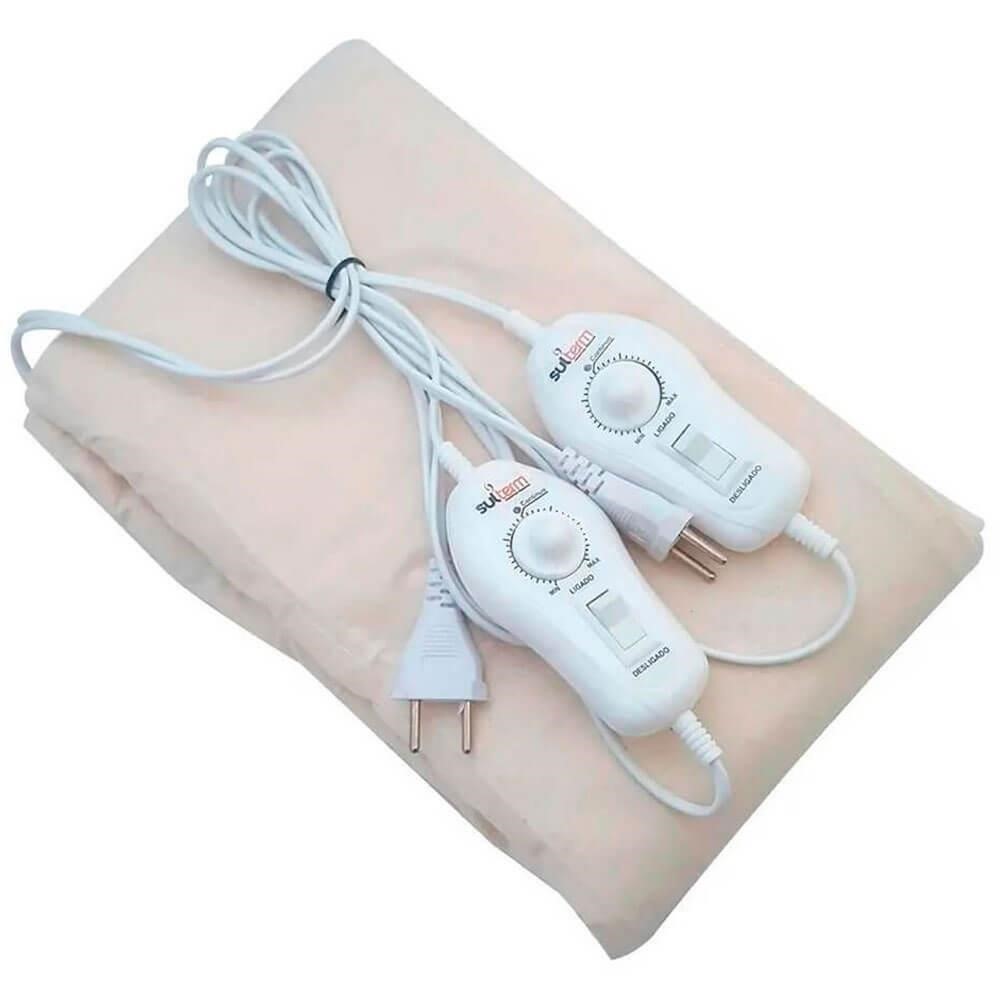 Lençol Térmico Sulterm Modelo Luxo Queen Size Potenciômetro 127V QL110SUL