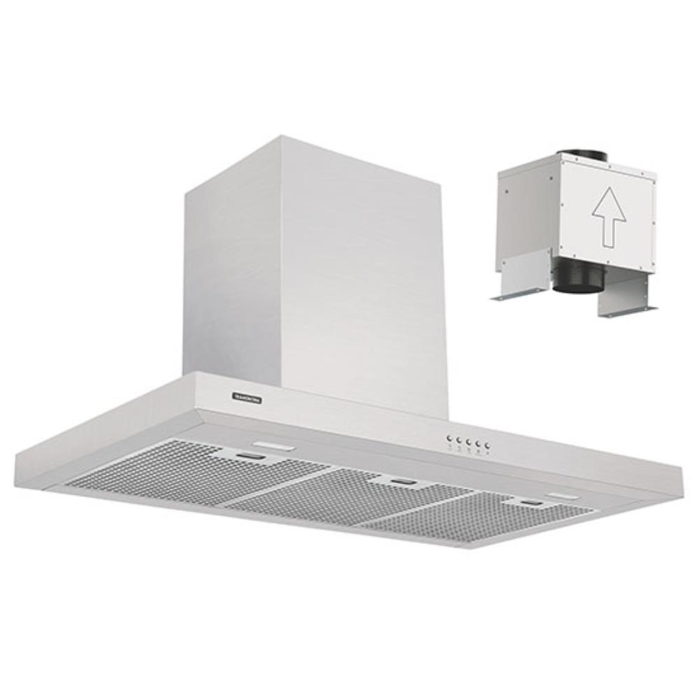 Coifa de Parede Tramontina Dritta 90 Split em Aço Inox 220 V 95800023