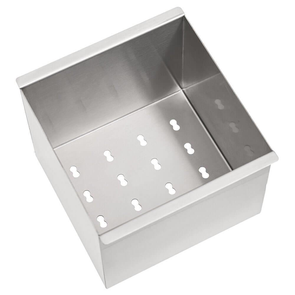 Escorredor Profundo Tramontina para Canal Organiz. Aço Inox Scotch Brite Sobrepor 15x15cm 94534010