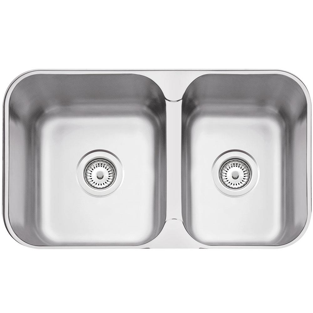 Cuba Dupla Tramontina Isis 2C 34-28 BS Perfecta Inox Acetinado 69x40 cm 94062102