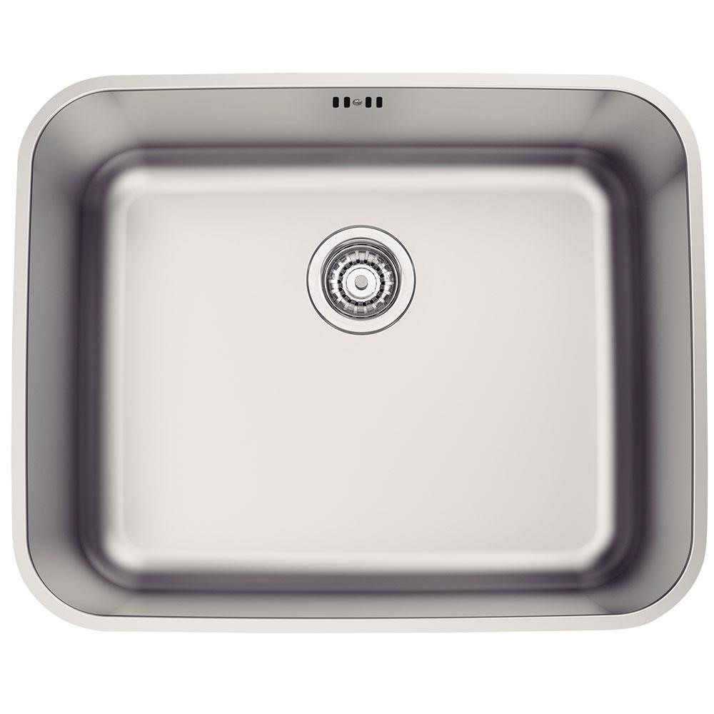 Cuba de Embutir Tramontina Dora 50 BL R6 em Aço Inox Acetinado com Válvula e escape 50x40cm 94018113