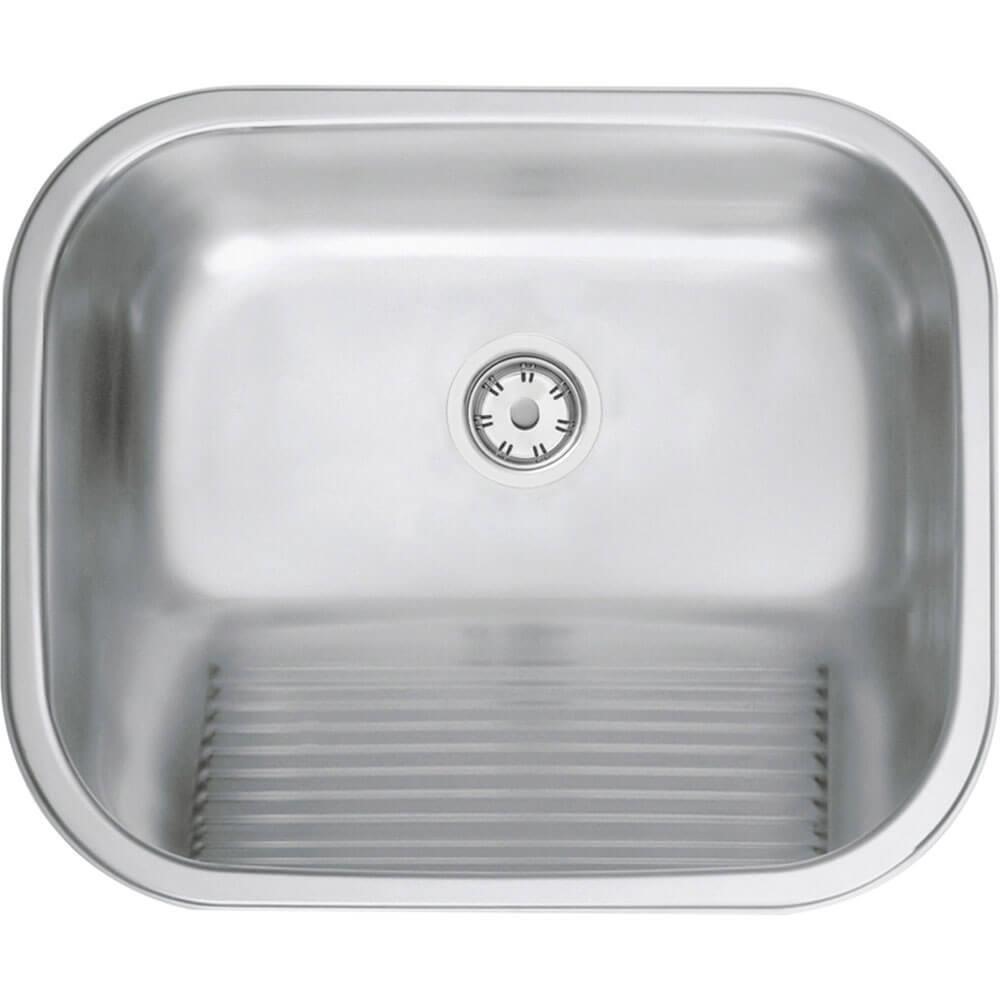 Tanque de Encaixe Tramontina Hera 34 L em Aço Inox Acetinado 50x40 cm 94400107