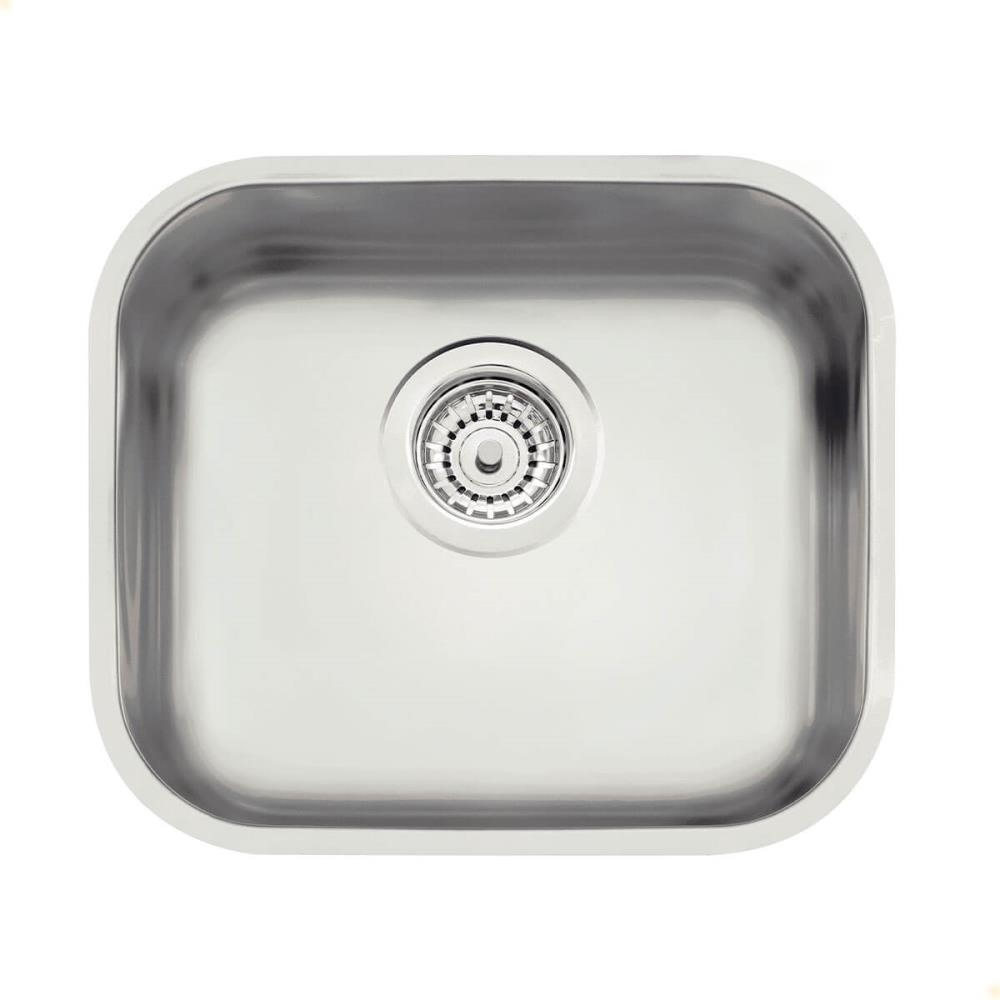 Cuba Tramontina Lavínia 40 BL Prime em Aço Inox Acetinado 40x34 cm com Válvula 94020102