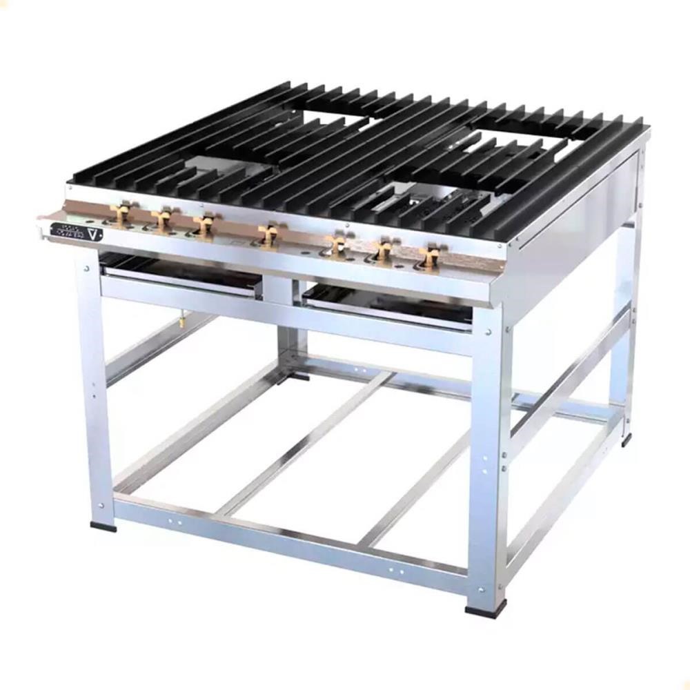 Fogão Industrial Nova Era 4 Queimadores Grandes Venâncio A Gás Sem Forno NEV22 57473