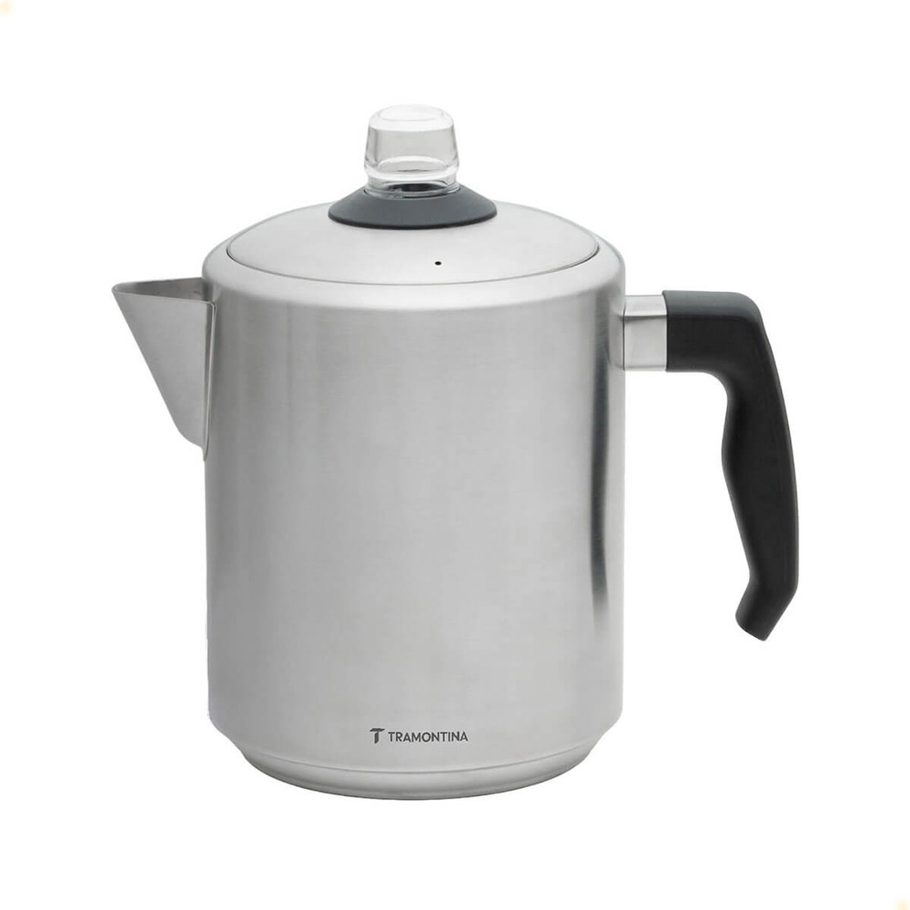 Cafeteira Percoladora Tramontina Em Aço Inox Com Cabo De Baquelite 2 Litros 61768030