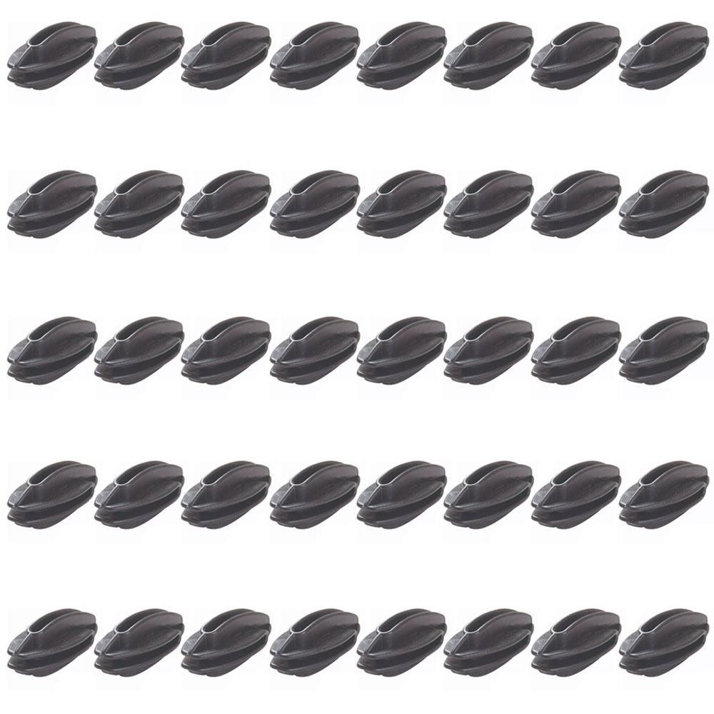 Isolador de Canto Castanha Zebu Cor Preto 40 Unidades 329X40