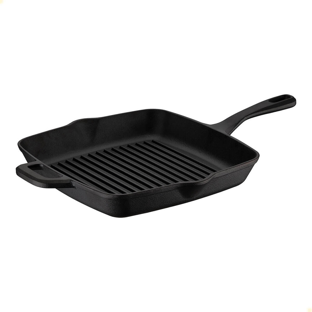 Bistequeira Fargo Tramontina Em Ferro Fundido Com Acabamento Pre-Seasoned 27 cm 2,3 L 28762027