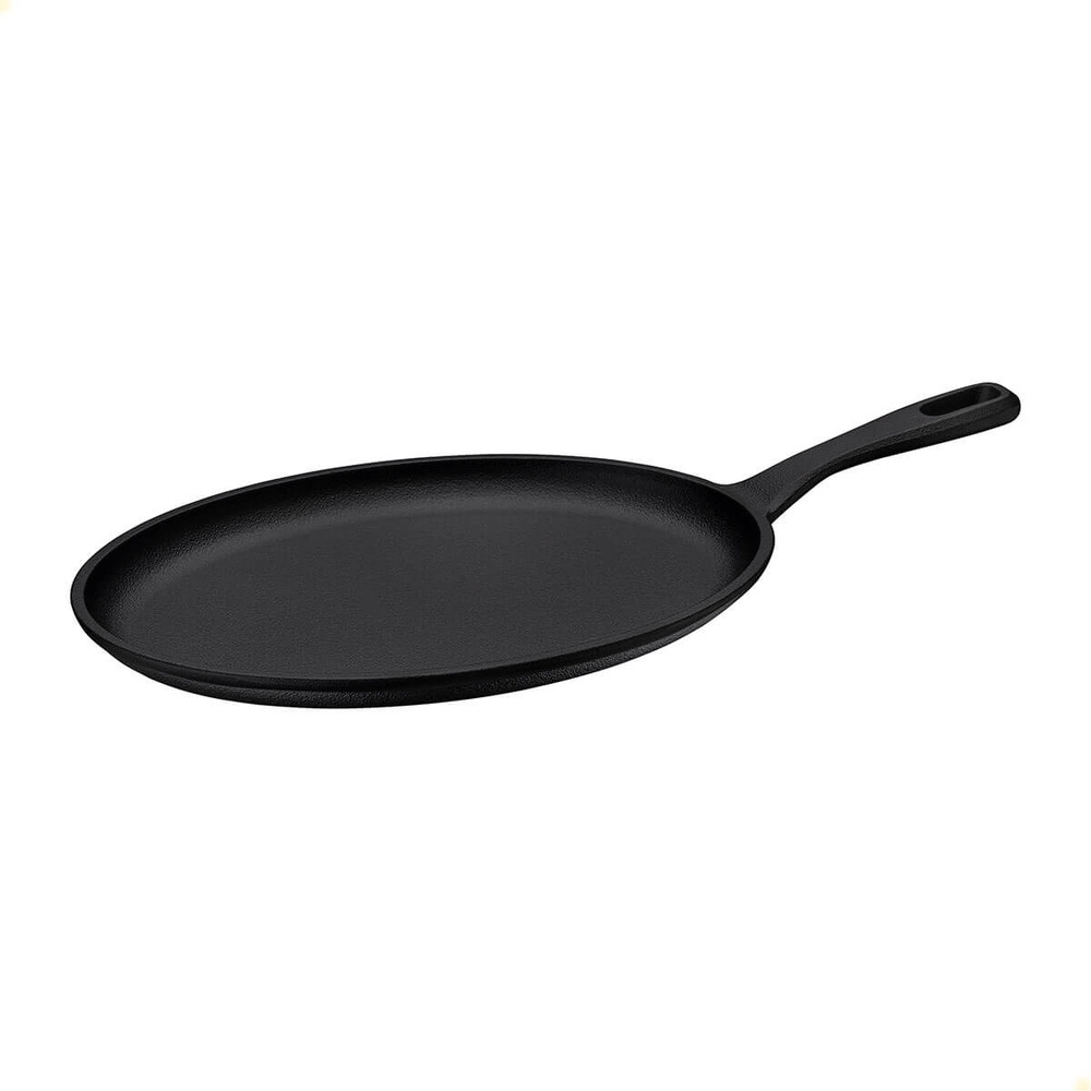 Chapa Oval Tramontina Em Ferro Fundido Com Acabamento Pre-Seasoned 18 cm 0,4 L 28765018