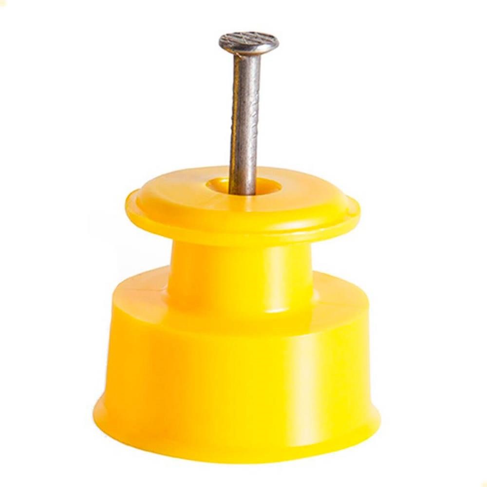 Isolador Zebu Roldana Amarelo 30 100 Unidades 27847