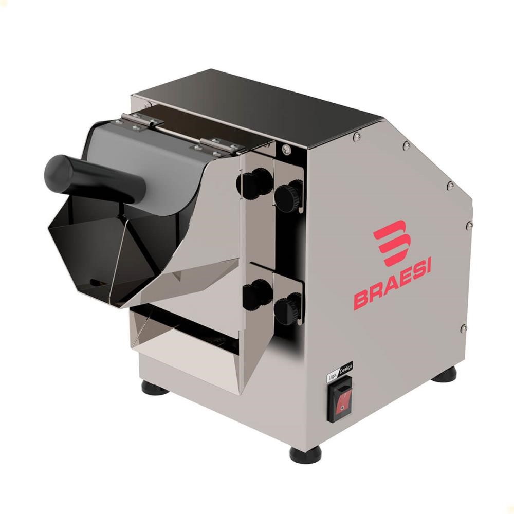 Ralador de Queijo e Coco Em Inox Braesi 3 Discos Bivolt BRQ-10 L B18744