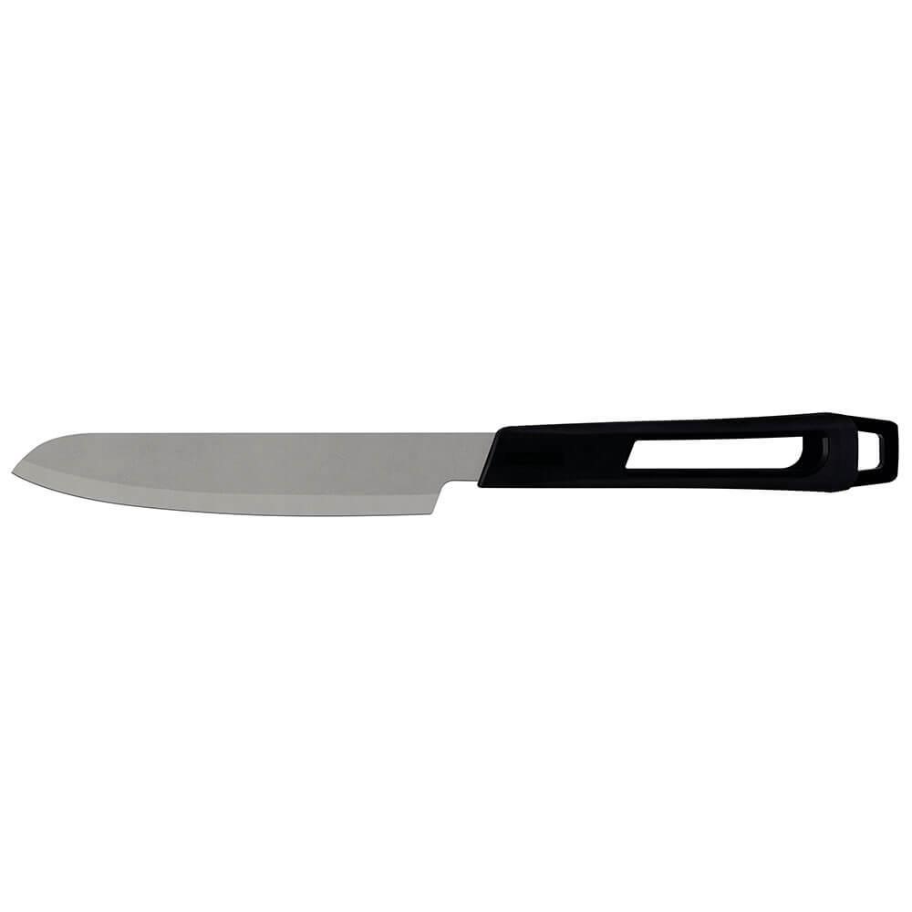 Faca Trinchante Tramontina Churrasco Black Lâmina Aço Inox e Cabo de Polipropileno Preto 8" 26590108