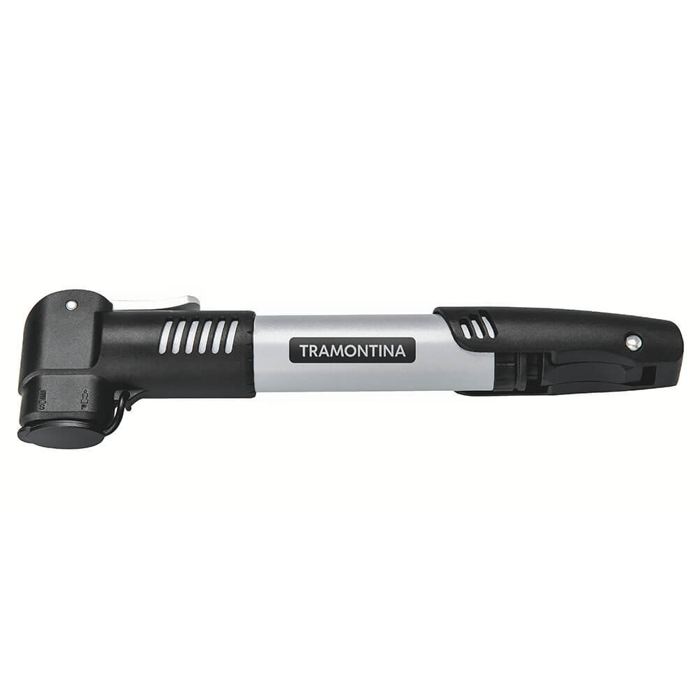 Bomba de Ar Portátil Tramontina Encher Pneu para Bicicleta 90 Psi 43132002