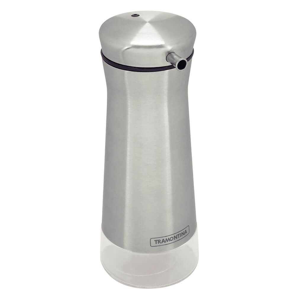 Galheteiro Tramontina em Vidro Revestido de Aço Inox Realce 0,25 L 61119100