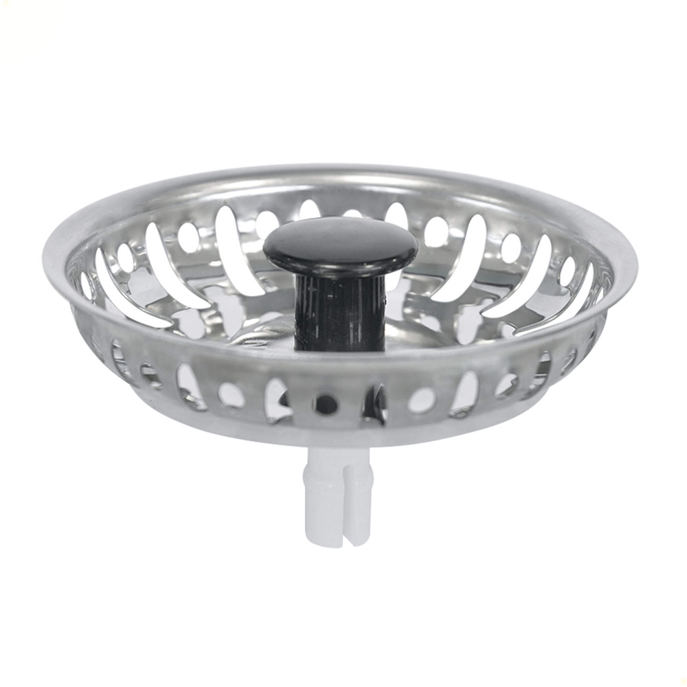 Tampa de Válvula Tramontina 3 1/2" em Aço Inox Polido e Polipropileno Pias Cubas/Tanques 94510025