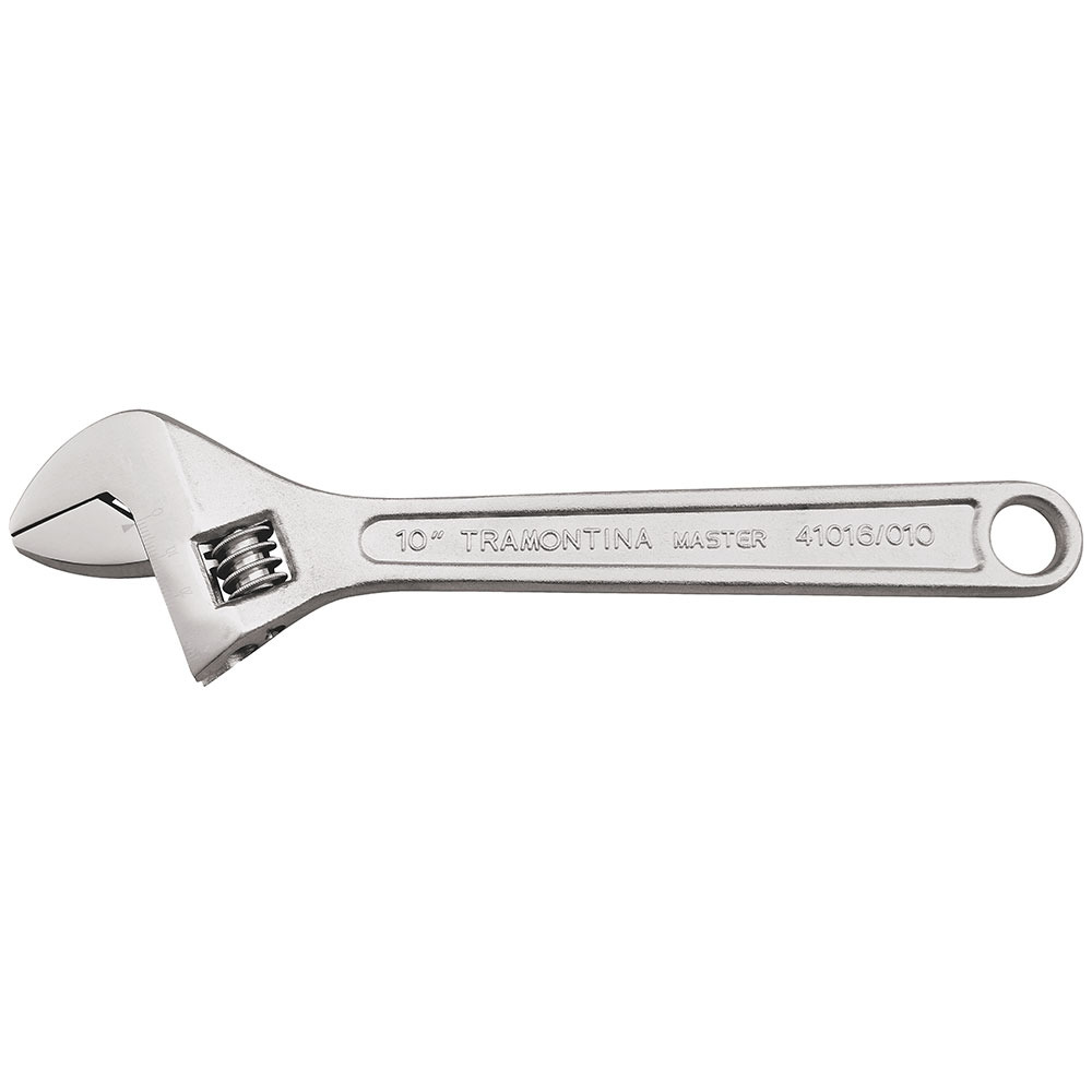 Chave Ajustável para Porcas Tramontina Inglesa 6" 18mm Corpo Forjado em Aço Carbono Cromado 41016506