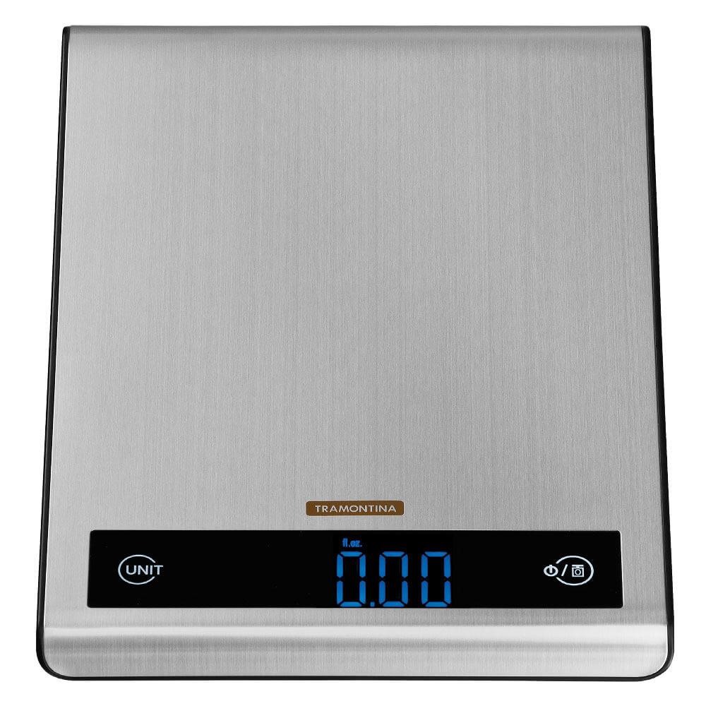 Balança Digital para Cozinha Tramontina Utility em Aço Inox Para Até 5 Kg 61101000
