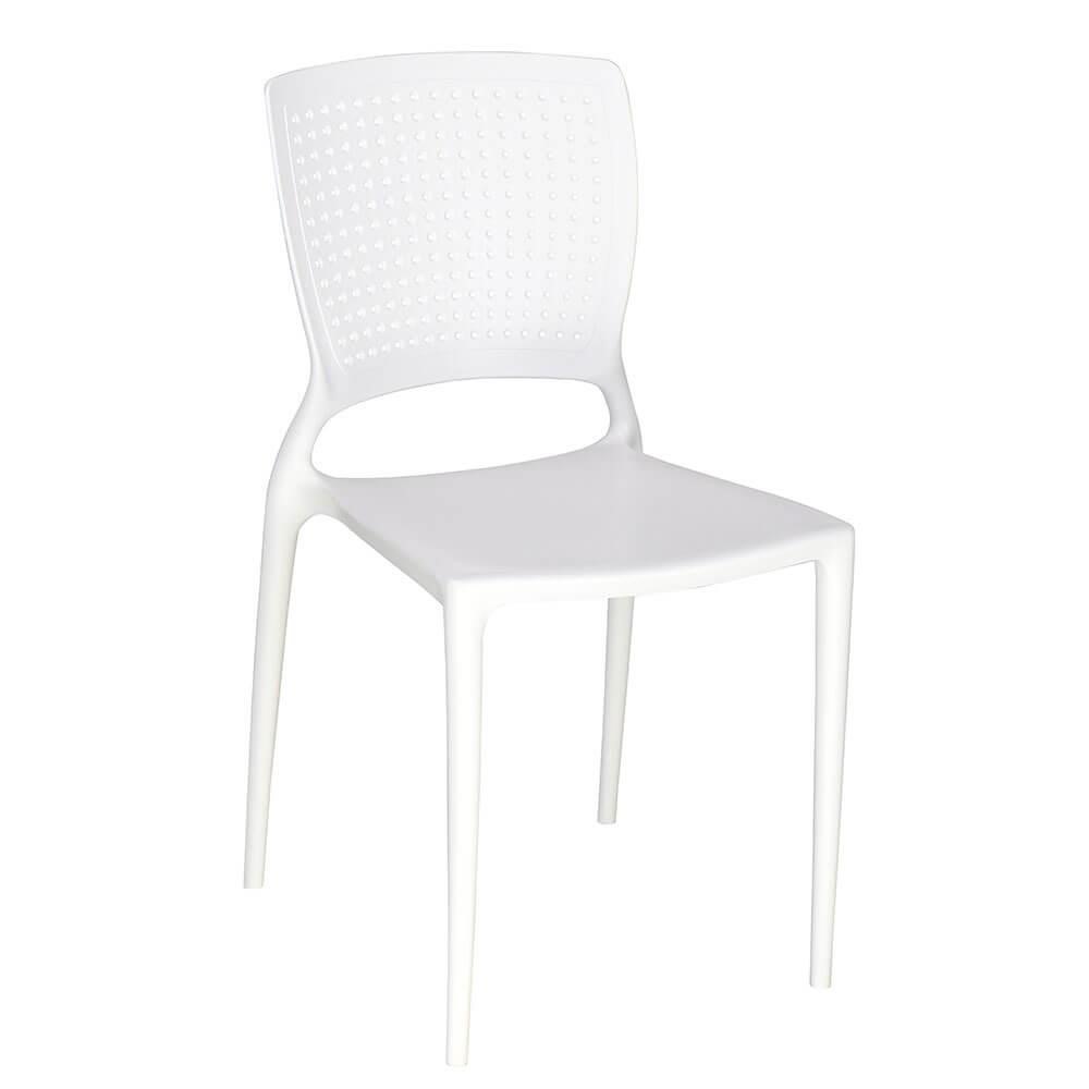 Cadeira Tramontina Safira em Polipropileno e Fibra de Vidro Branco 92048010
