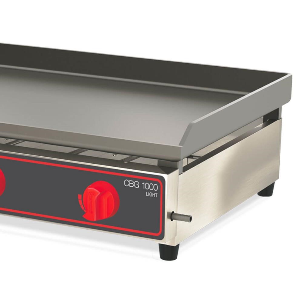 Chapa Bifeteira A Gás Light Metalcubas CBG1000L Área 100X52,5Cm