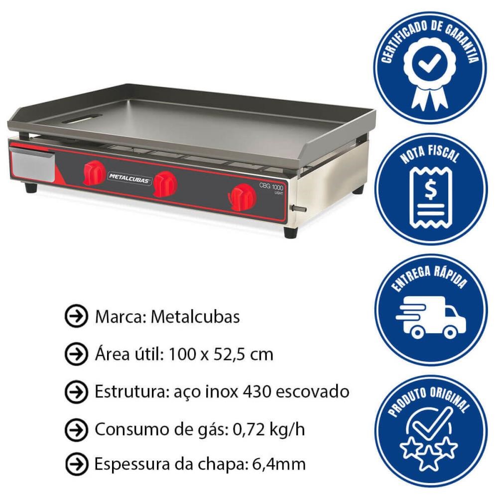 【CPC-L24】呂布様 Chapa Bifeteira a Gás Profissional PR 450 Prógas
