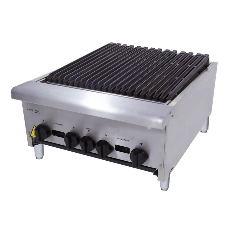 Chapa Grill Charbroiler Venâncio A Gás GLP Linha Americana 60cm CGG60(20543)