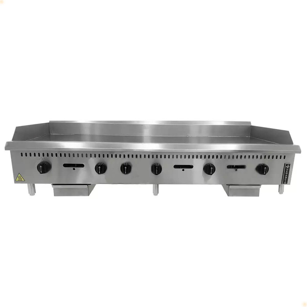 Chapa Manual de Mesa Venâncio Prime Inox 150 Cm A Gás GLP 22057
