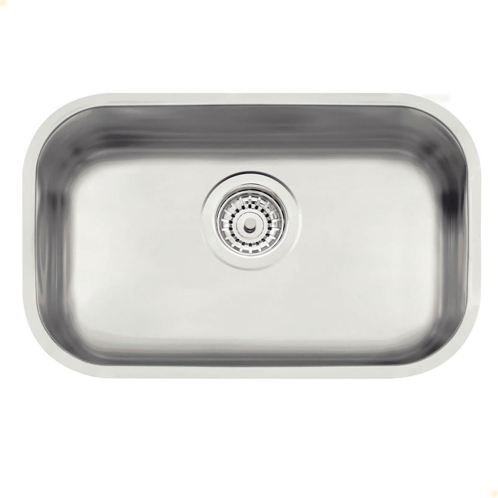 Cuba Tramontina Lavínia 47 BL Prime em Aço Inox Acetinado 47x30 cm com Válvula 94022102