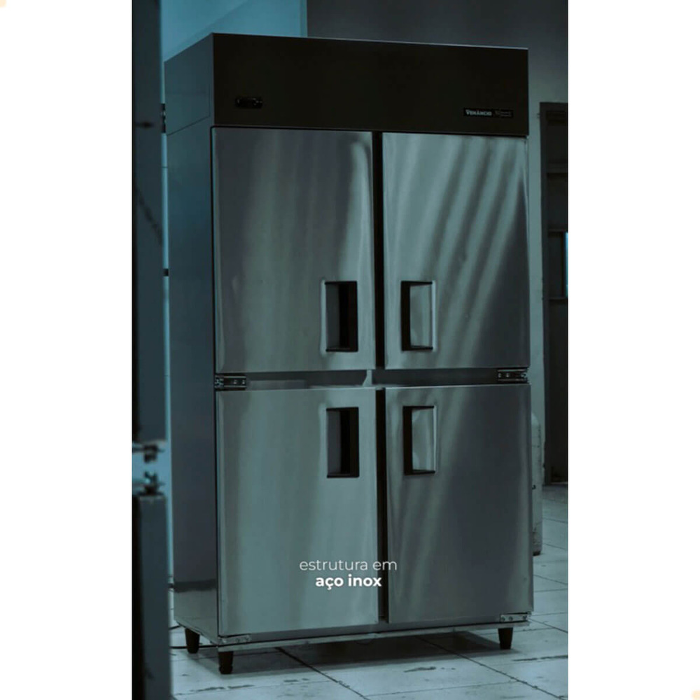 Refrigerador Geladeira Vertical Venâncio Eco Compact 4 Portas 220v