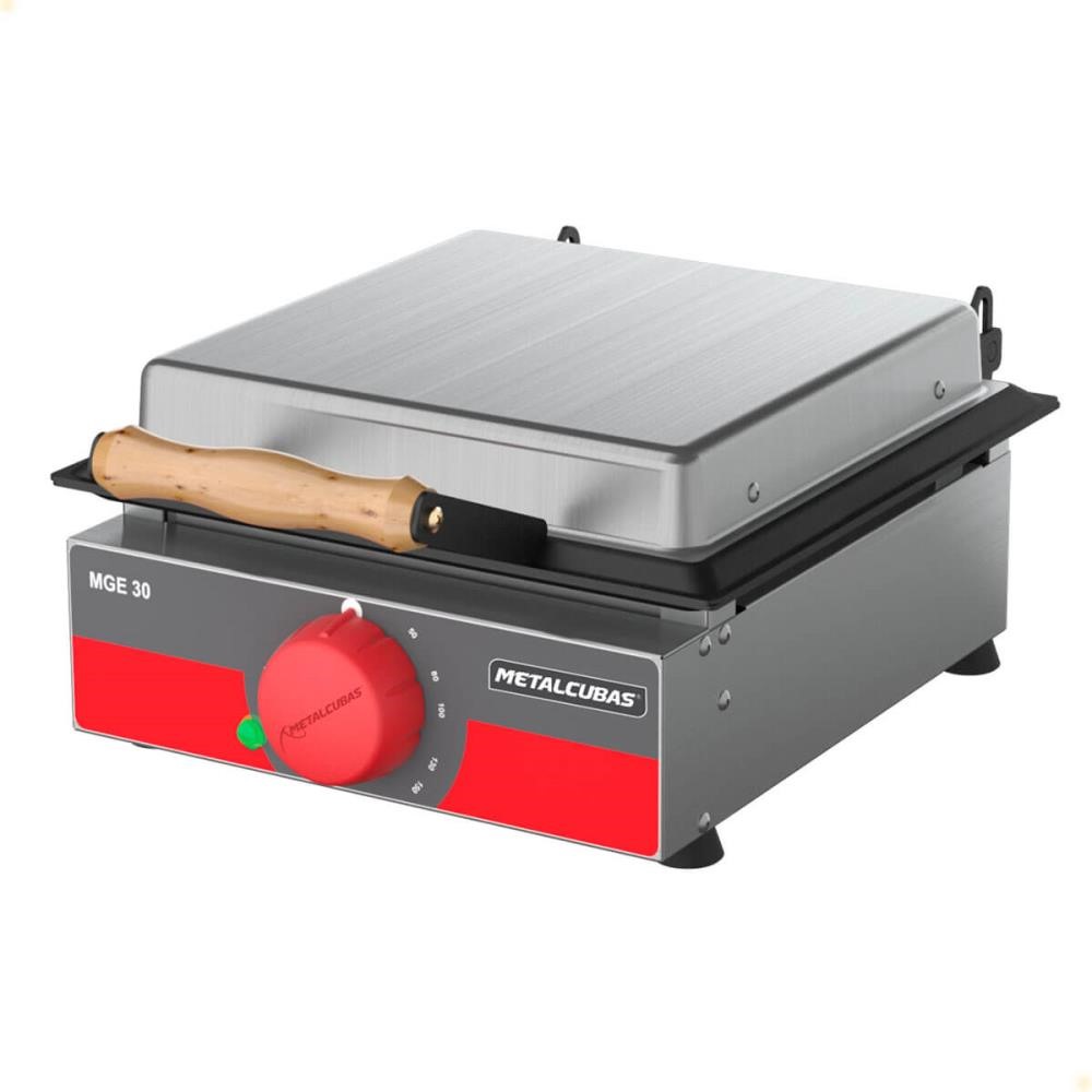 Grill Elétrico 30cm Metlacubas Em Aço Inox 127V MGE-30