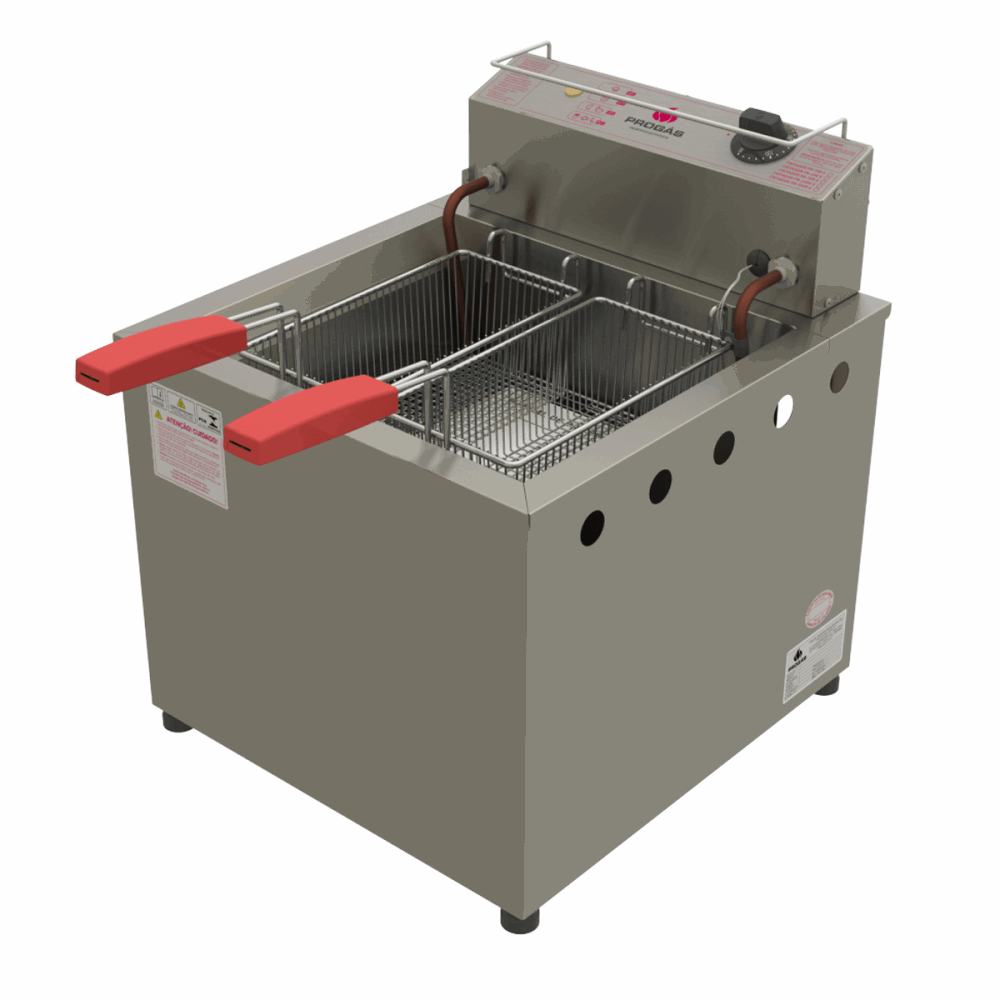 Fritador Industrial Elétrico Progás PR-100 E Style de Mesa Água e Óleo 18L 127V P30394