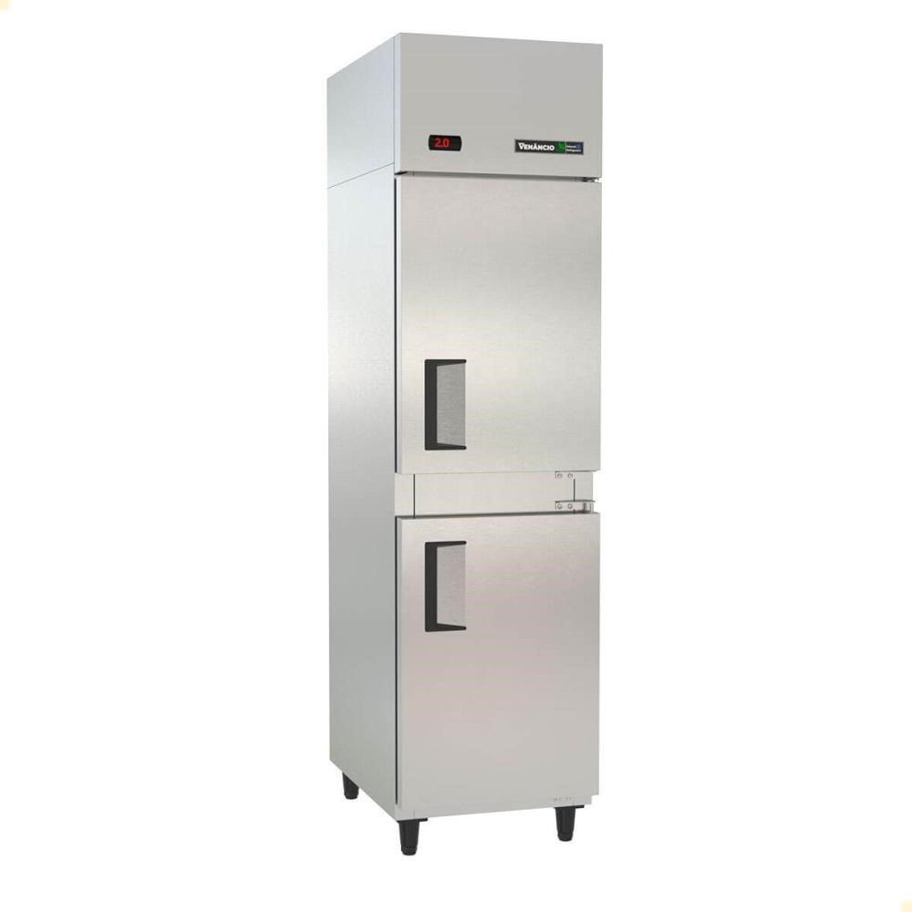 Refrigerador Vertical Venancio em Aço Inox 2 Portas 220V 335 Litros VRV2P 22296