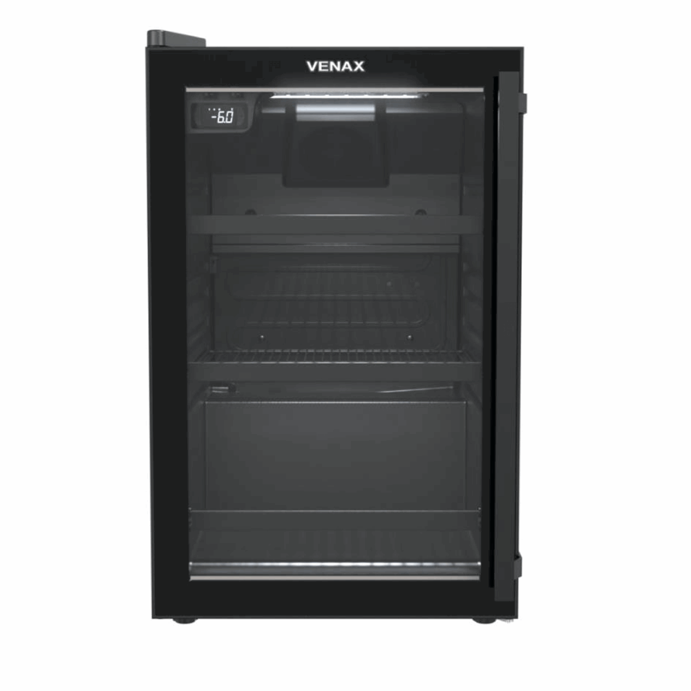 Cervejeira Venax Top Light 100 Litros Preto Fosco Porta Invertida 127V 26433