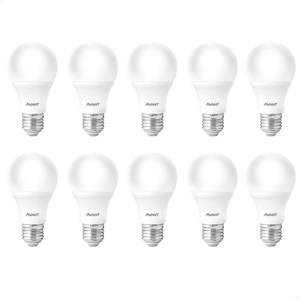 Kit 10 Lâmpadas Pera LED (A60) 15w HE1350 Avant Base E27 Bivolt BR6500K - CÓD 276151370