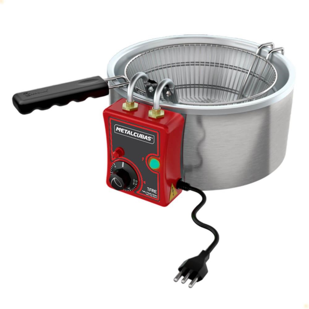 Tacho Fritador Industrial Elétrico TFRE-3 Metalcubas 220V 3 Litros 
