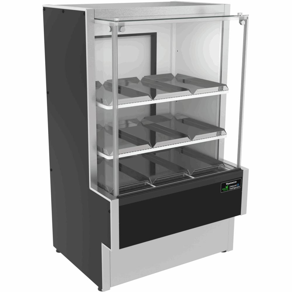 Balcão Vitrine Eco-Lite Venâncio Standard Aquecida 242 L 220V VBVEC7 50886