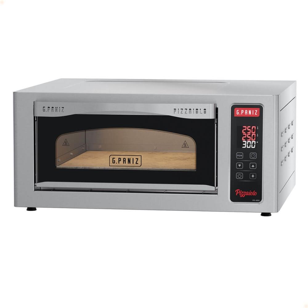 Forno Lastro para Pizza Elétrico G.Paniz Digital FPE-400D 220V Monofásico