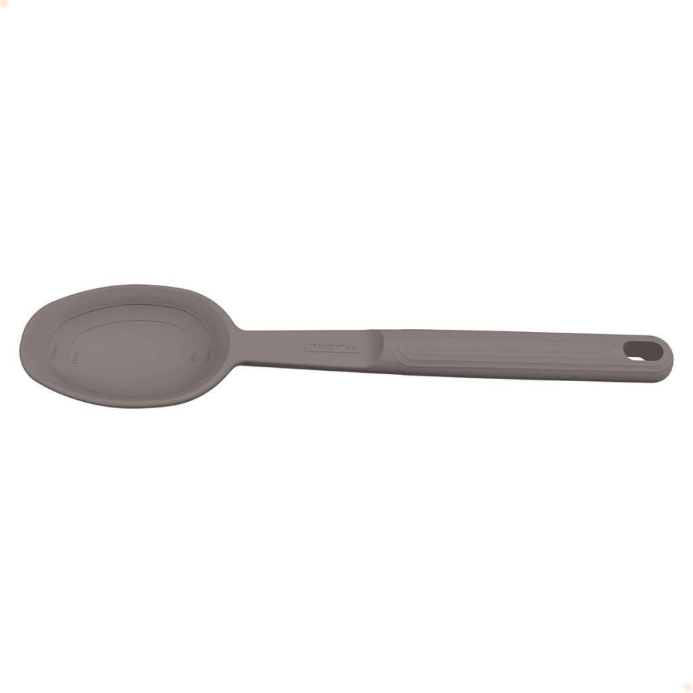 Colher para Servir Tramontina Softta em Silicone Cinza 25852160