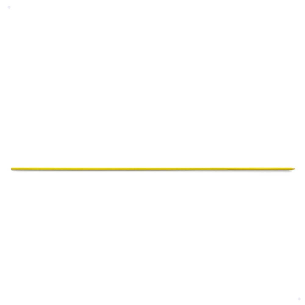 Vareta Zebu De Fibra De Vidro Amarelo 160cmx10mm (50 Un.) Para Cercas Móveis 40541