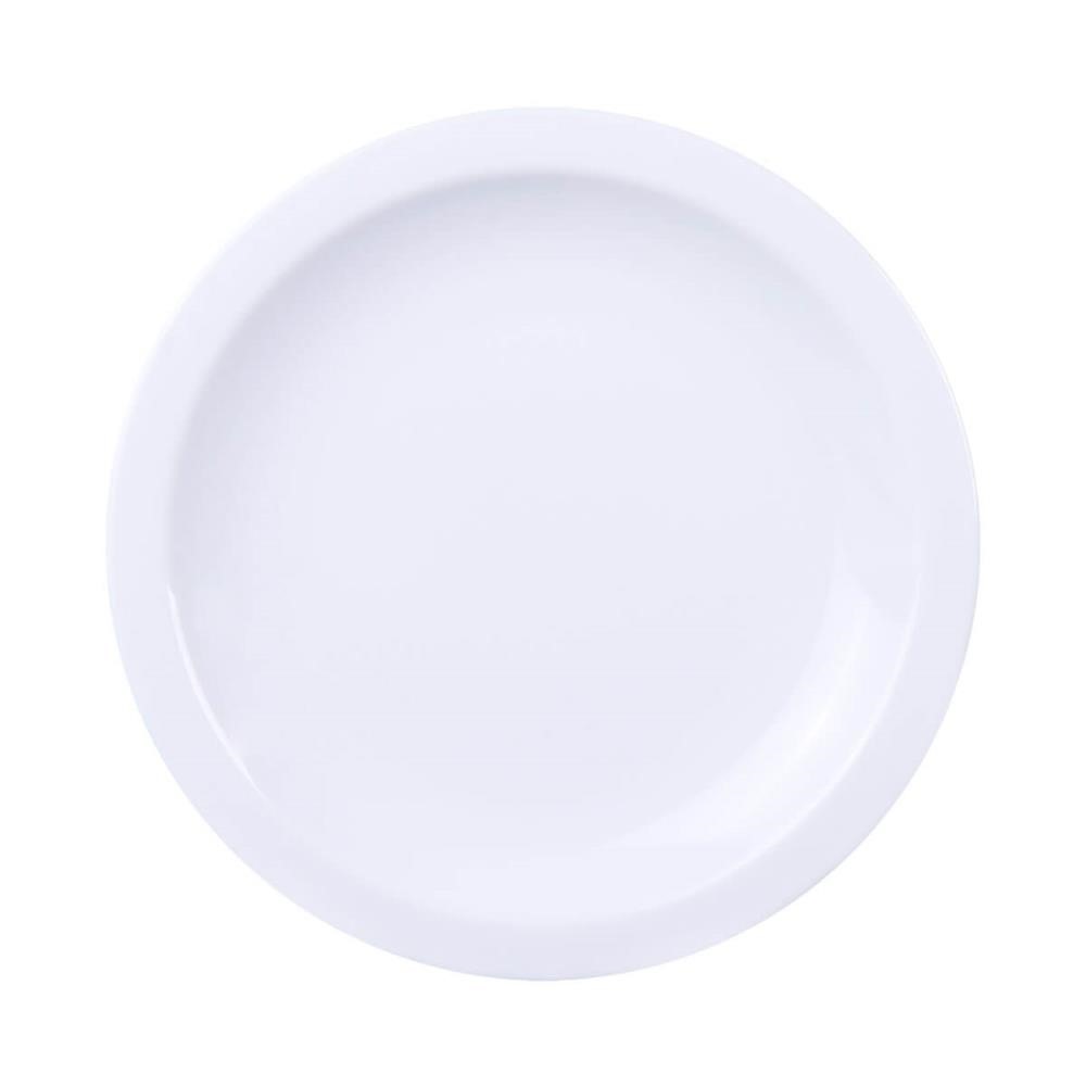 Prato Sobremesa Tramontina Laura Em Porcelana 21cm Branco 96600156