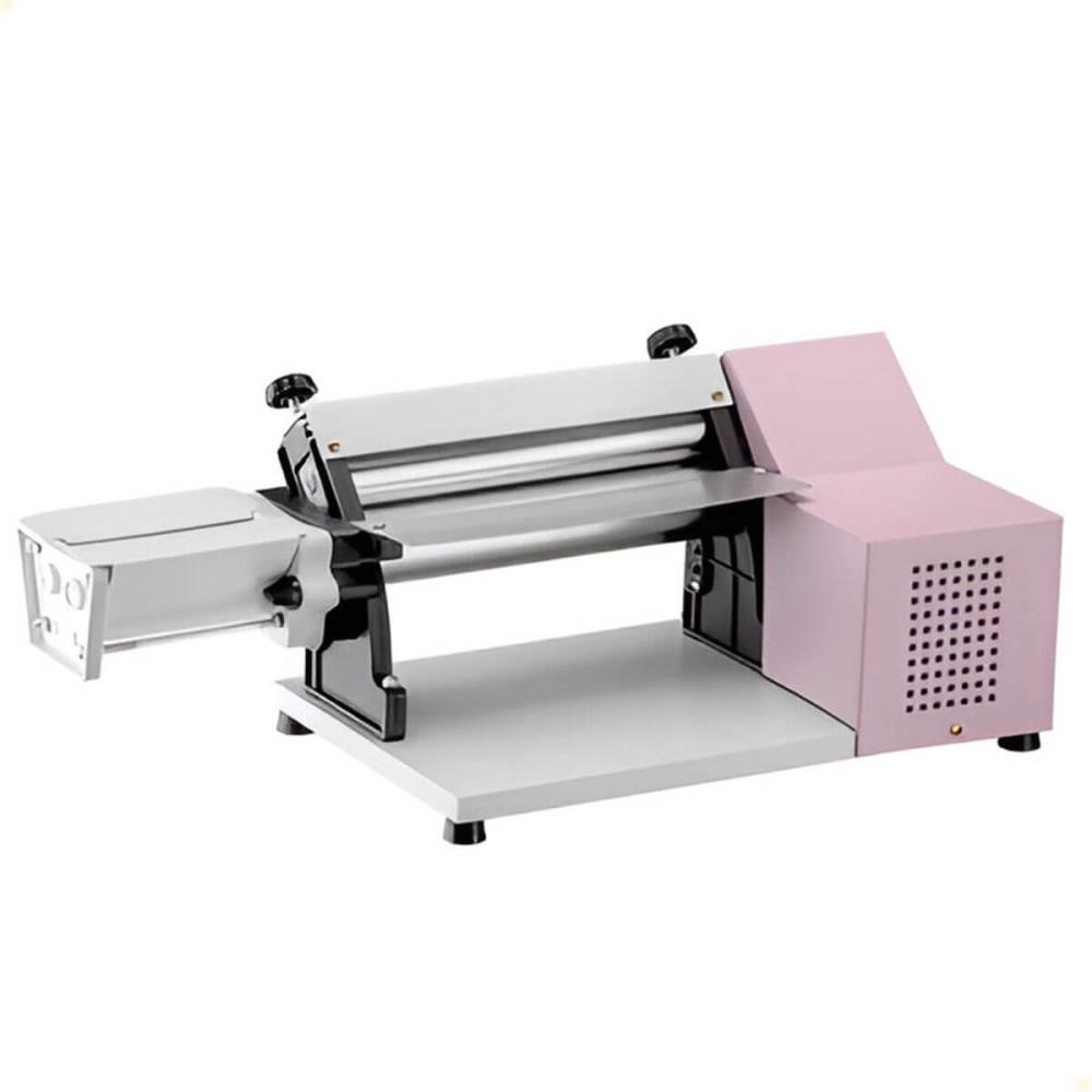 Cilindro Laminador Elétrico Malta 28 Cm Com Cortador de Talharim Rosa 127V 3117004