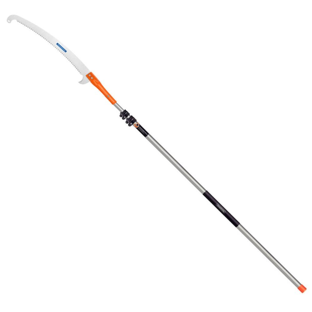 Kit Serrote De Poda Profissional Tramontina Gancho 14"/355mm + Cabo Metálico Extensível 5m 