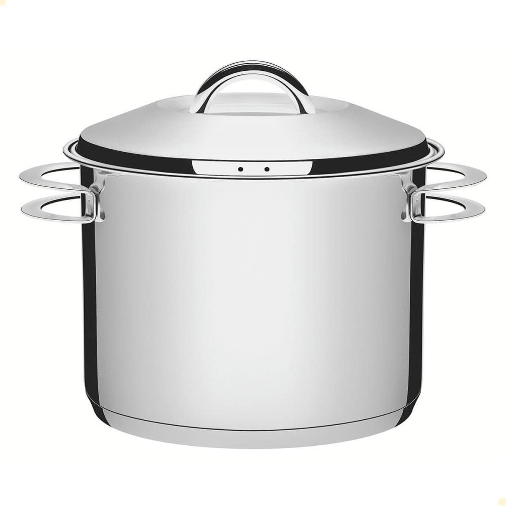 Caldeirão Tramontina Solar em Aço Inox Fundo Triplo com Tampa e Alças 28 cm 15.7 L 62508280