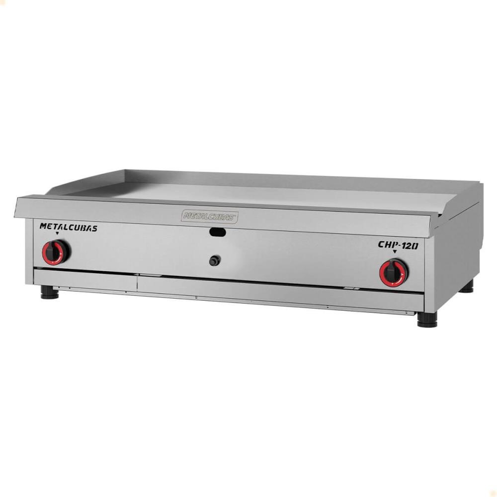Chapa Bifeteira Metalcubas Premium 19mm Gás Com Acendimento Automático CHP 120 G2