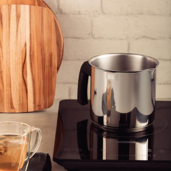 Fervedor Tramontina Allegra em Aço Inox 2 Litros Fundo Triplo 62932140